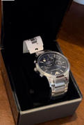 MODE STORE Emporio Armani Classic Chronograph Watch AR2448 - Blue/Silver Review
