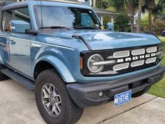 BuiltRight Industries Bronco License Plate Mount | Ford Bronco (2021+) for Standard Plastic Bumper Review