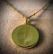 Deja Marc Jewellery The Duo Fingerprint Necklace | Bobble Chain Review