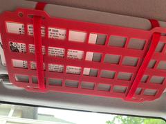 4Runner Lifestyle Tactical Sun Visor Molle Panel Review
