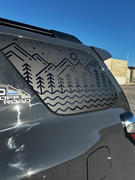 4Runner Lifestyle Rear Quarter Panel Window Decals For 4Runner (2010-2024) Review