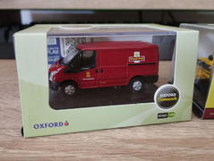 Oxford Diecast Oxford Diecast Royal Mail New Ford Transit Van (L.Roof) Mk5 Review