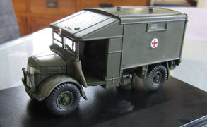 Oxford Diecast Model of the 51st Highland Division 1944 Austin K2 Ambulance by Oxford at 1:76 scale. Review