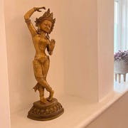 Yuna Handicrafts Nepal 21 Standing Maya Devi Statue - Bronze Review