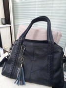 Hekuff Top-Handle Bag For Women Tassel Large Capacity Crossbody Bag Review