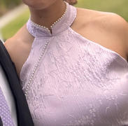 Beth and Brian Qipao New Chinese style (新中式), sleeveless long Cheongsam Review