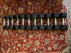 Epic Fitness 210-Pound Hex Dumbbell Set with A-Frame Rack Review