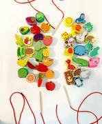 United States Montessori Wooden Stringing Animals, Fruits and Vegetables Review