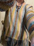Natural Life Santa Fe Knit Pullover - Sage Stripe Review