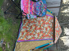 Natural Life Folding Camp Chair - Folk Floral Border Review