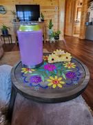 Natural Life Clip On Sofa Tray Table - Folk Flower Review