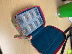 Natural Life Getaway Daily Pill Case - Pink Neon Green Review