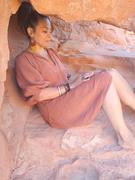 Daughters of India Kyra Mini Dress ~ Rust Gauze Review