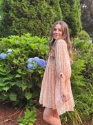 Daughters of India Kyra Mini Dress ~ Apricot Blush Review