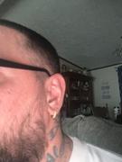 The GUU Shop NEW ARRIVAL! 18K Gold-Plated Hip Hop AAA CZ Earring Review