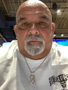 The GUU Shop 23mm Iced Iced CZ Gold-Plated Retro Jesus Crown Pendant & Cuban Link Chain Review