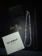 The GUU Shop 5mm  18K Gold-Plated Iced AAA CZ BlingBling Tennis Chain Single Row Review