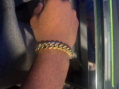 The GUU Shop 12mm 18K Gold-Plated Classic Miami Cuban Link Bracelet Review
