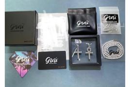 The GUU Shop Bundle White Gold Diamond Cross + 4mm Diamond Tennis Chain Review