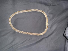 The GUU Shop Cuban Link Chain (10mm) in White Gold / 18K Gold Review