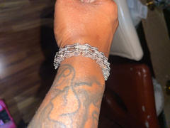 The GUU Shop BIKE CHAIN LINK ICED HIP HOP BRACELET Review