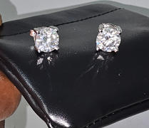 The GUU Shop 925S & VVS Moissanite Solitaire Stud Earrings Review