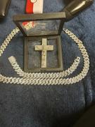 The GUU Shop 14MM 2Row Prong Cuban Link Necklace + Bracelet Bundle In White Gold Review