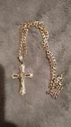 The GUU Shop Jesus Crucifix Baguette Cross 18K Necklace Review