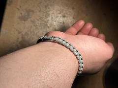 The GUU Shop Cuban Link Bracelet (10MM) In White Gold Review