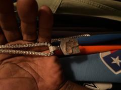 The GUU Shop Africa Map Shape Two Layer Baguette Iced Necklace Review