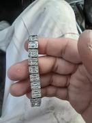 The GUU Shop 8mm Iced Square Baguette Tennis Bracelet Review