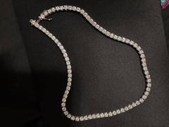 The GUU Shop 5MM 925S & VVS Moissanite Tennis Chain White Gold Review