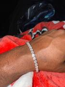 The GUU Shop 5MM 925S & VVS Moissanite Tennis Bracelet White Gold Review