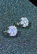 The GUU Shop Cluster VVS Moissanite Earring .925 Sterling Silver Review