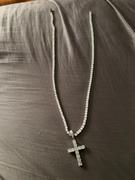 The GUU Shop Bundle White Gold Iced Cross + 3mm Iced Tennis Chain Review