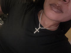 The GUU Shop Bundle 18K Gold Iced Cross + 3mm Iced Tennis Chain Review