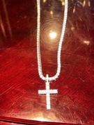 The GUU Shop 4.51 Carat VVS Moissanite Cross In White Gold Review