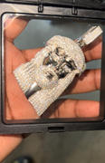 The GUU Shop 925S & VVS Moissanite Jesus In White Gold Review