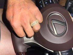 The GUU Shop 925S & VVS Moissanite Layered Diamond Ring 18K Gold Review