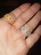 The GUU Shop 925S & VVS Moissanite Cuban Link Ring White Gold Review