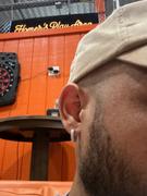 The GUU Shop 925s VVS1 Moissanite Fully Iced 3D Hoop Earrings In White Gold Review