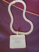 The GUU Shop CUSTOM LETTER NECKLACE 3D BIG SQUARE Review