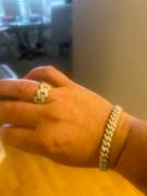 The GUU Shop 925S & VVS Moissanite 8.5MM Cuban Bracelet Review