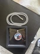 The GUU Shop 925S & VVS Moissanite 3D Circle Custom Picture Pendant Review