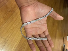 The GUU Shop 925S & VVS Moissanite 8.5MM Prong Cuban Link Chain Review