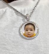 The GUU Shop 925S & VVS Moissanite 3D Circle Custom Picture Pendant Review