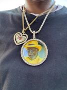 The GUU Shop 3D Spinning 2-Faced Heart Custom Picture Pendant Review