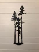 Metallics Metal Artwork A Grouping of Pine Trees Review