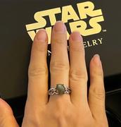 Star Wars™ Fine Jewelry AHSOKA TANO™ WOMEN'S RING 1/7 CT.TW. White Diamonds, Labradorite, Sterling Silver Review