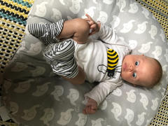 Zutano Pencil Stripe Organic Cotton Gripper Baby Bootie Review